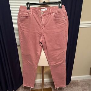 Loft Women's Modern Skinny Ankle  Jeans in Rose